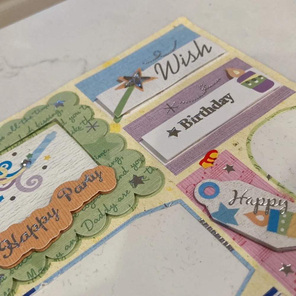 💕4 FOR $10💕 Assorted Birthday, Baby Shower, Scrapbooking Stickers 🎉